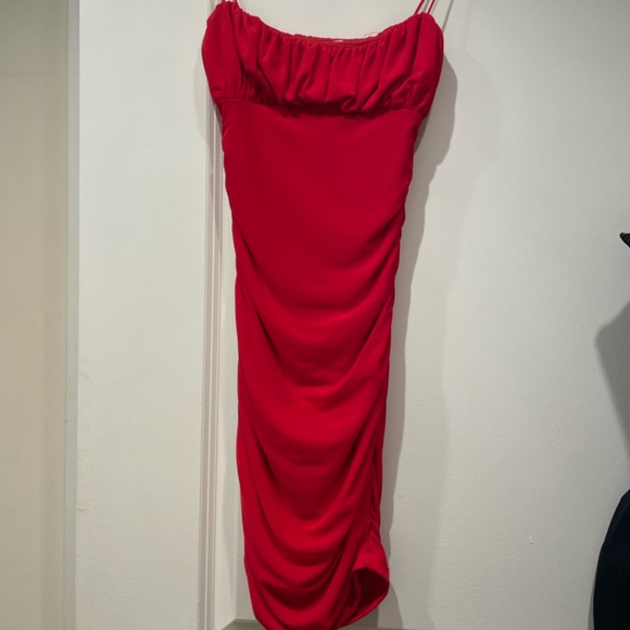 Princess Polly Red Penney Dress. Only worn once for graduation - Picture 2 of 3